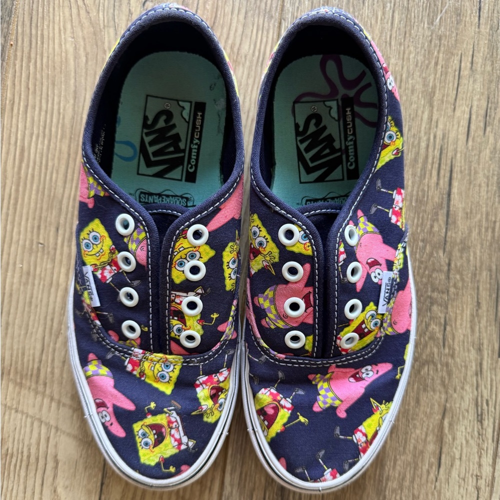 Vans Kids SpongeBob Shoes - Black